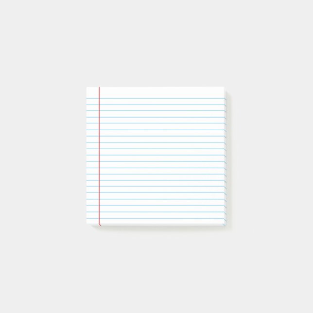 Post-it® Papel de hoja suelta notas adhesivas (Anverso)