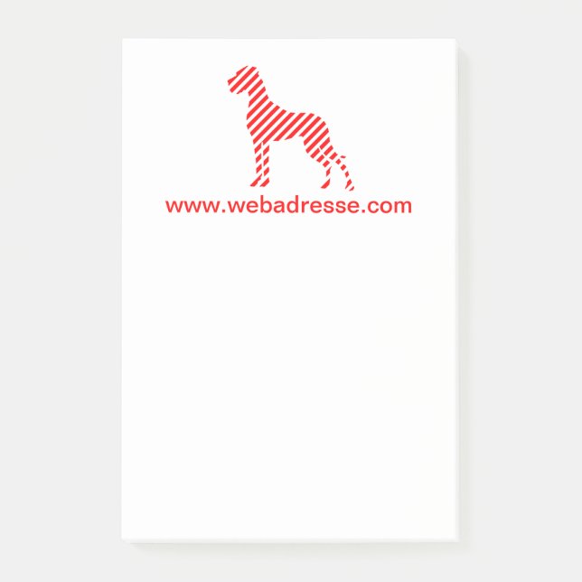 Post-it® Papel de notas adhesivas de Doggen (Anverso)