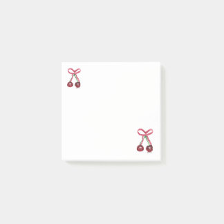 Post-it® Papel de notas de cereza coqueta