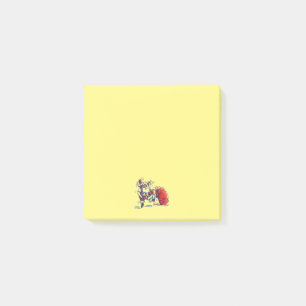 Post-it® Papeletas de notas 3x3 amarillas de Santa Enojo