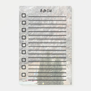 Post-it® Para hacer la lista de notas pegajosas Pinetas y M