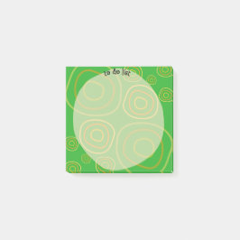 Post-it® Para hacer la lista de notas posteriores personali