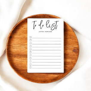 Post-it® Para hacer las notas del guión del pincel de lista