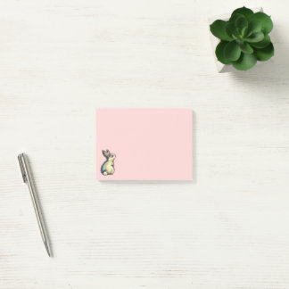 Post-it® Pequeñas notas adhesivas de conejito gordo