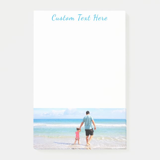 Post-it® Personalizado de notas pegajosas de fotos personal (Anverso)