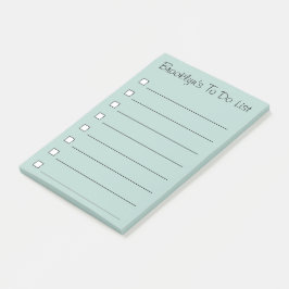 Post-it® Personalizado para hacer la lista - notas de
