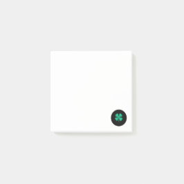 Post-it® Pestañas de notas blancas de Irlanda negra