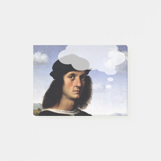 Post-it® Piensas que las notas (Anverso)