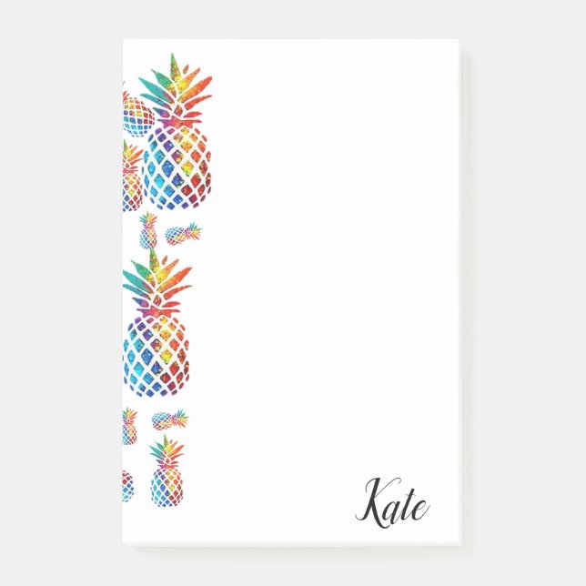 Post-it® Pineapple de notas posteriores (Anverso)