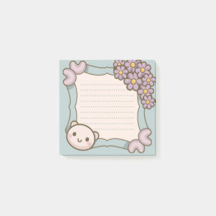 Post-it® Plantilla de notas pegajosas con geniales capilare