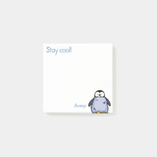 Post-it® Pollito de Pingüino Grandes Notas