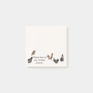 Post-it® Por favor, disculpe mis notas posteriores al reloj