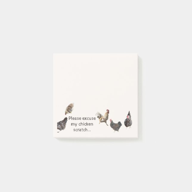 Post-it® Por favor, disculpe mis notas posteriores al reloj (Anverso)