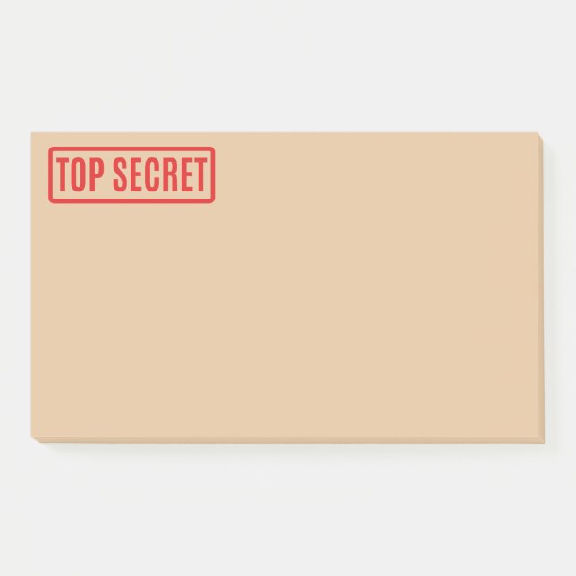 Post-it® Principales notas de correos secretos (Anverso)