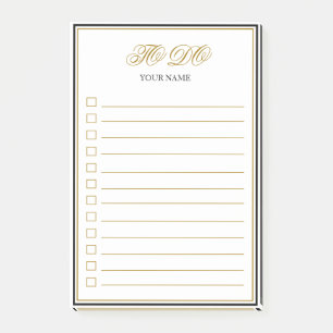 Post-it® Procedimiento para realizar notas Post-It de Gold 