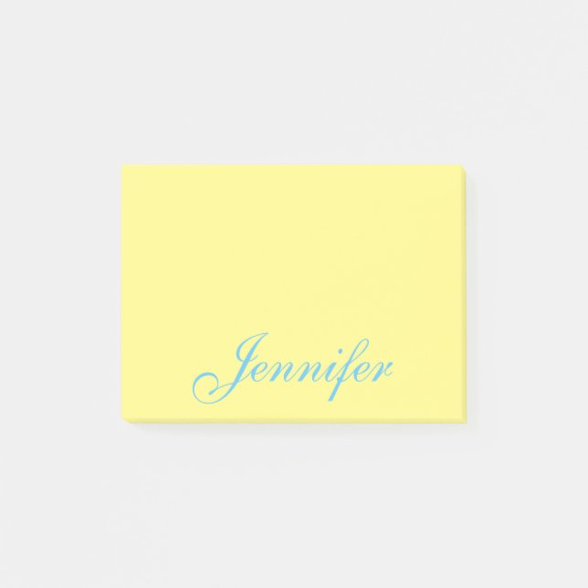 Post-it® Publicación personalizada de notas pegajosas (Anverso)