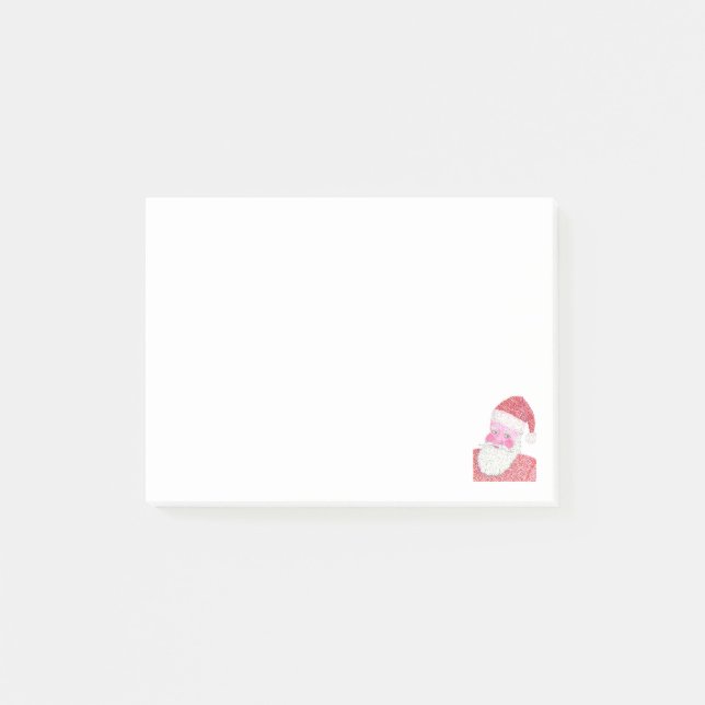 Post-it® Publicar notas desde Pointillism Santa Claus (Anverso)