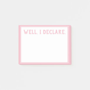 Post-it® Publicar Notas Notepad - Southern Sayings (WID)