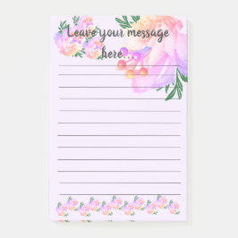 Post-it® Purple Magnolia Deja Tu Mensaje Notas Post-It