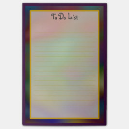 Post-it® Púrpura colorida para hacer notas de post-it de la