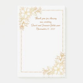 Post-it® Recuerdos de boda: compartiendo nuestras notas adh