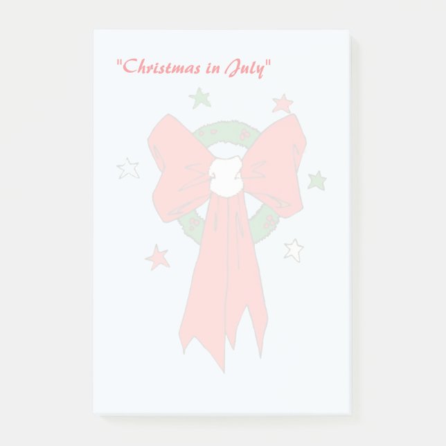 Post-it® Red Bow - Notas (Anverso)