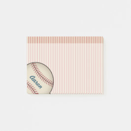 Post-it® Regalo de notas adhesivas personalizadas a rayas d