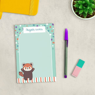 Post-it® Seafoam Verde Arco Panda Rojo Tus Notas