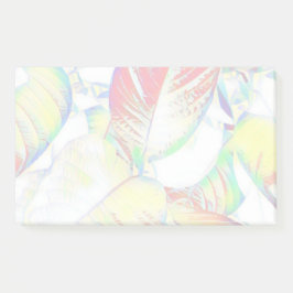 Post-it® Shiny Pastel Leaves Post - Notas