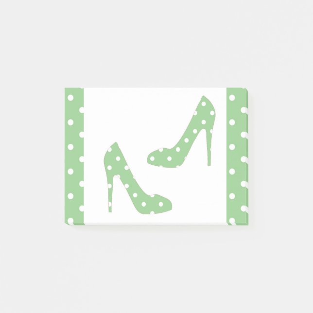 Post-it® Si el zapato cabe notas de post-it (Anverso)