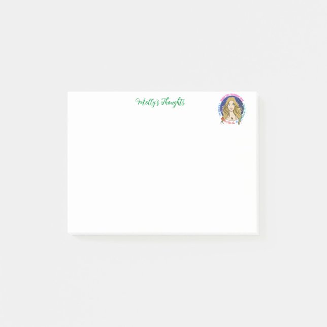 Post-it® Signo zodiaco Notas virgo post-it (Anverso)