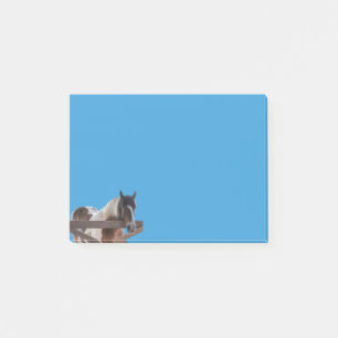 Post-it® Silent Wonders postea notas de caballo