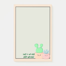 Post-it® Suculentas scribbles: publica notas