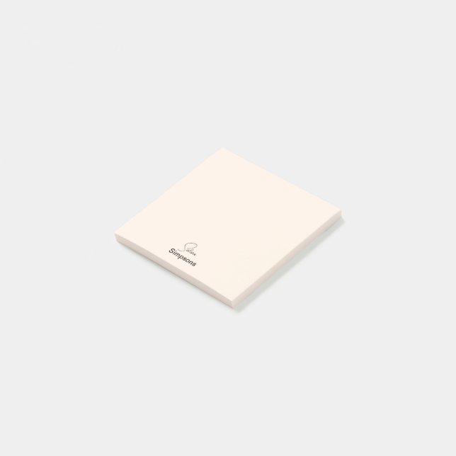 Post-it® Sus notas posteriores a la publicación de nombres (En perspectiva)