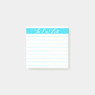 Post-it® ¡TA-DA! Notas de post-it de la lista/de la lista