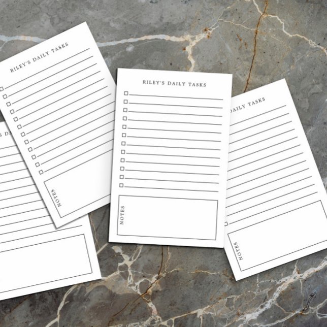 Post-it® Tareas diarias prácticas y notas Añadir nombre (Subido por el creador)