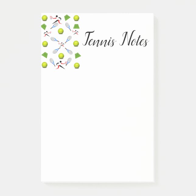 Post-it® Tenis de notas adhesivas (Anverso)