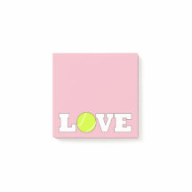Tennis LOVE Cute Office Post Notas