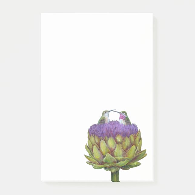 Post-it® Tinta de notas de Love and Artichoke Post-it (Anverso)