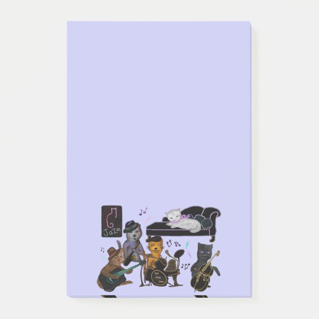 Post-it® Todas notas de ese Poste-it® del jazz (Anverso)