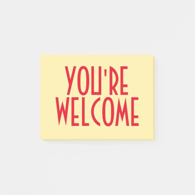 Post-it® Usted es notas agradables del Poste-it® (Anverso)