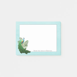 Post-it® Vibrante Peacock   Notas Verde azuladas personaliz