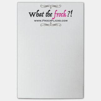 Post-it® ¡WTF?! ¡- Qué el vestido?! - Notas pegajosas