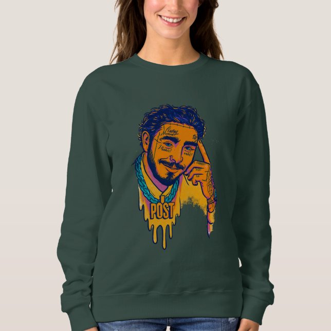 Post Malone Vibes Graphic Top (Anverso)