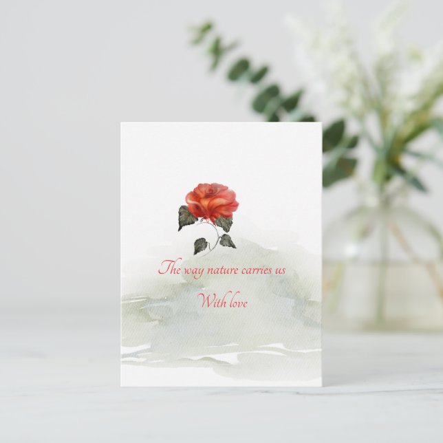 Postal (Anverso de pie)