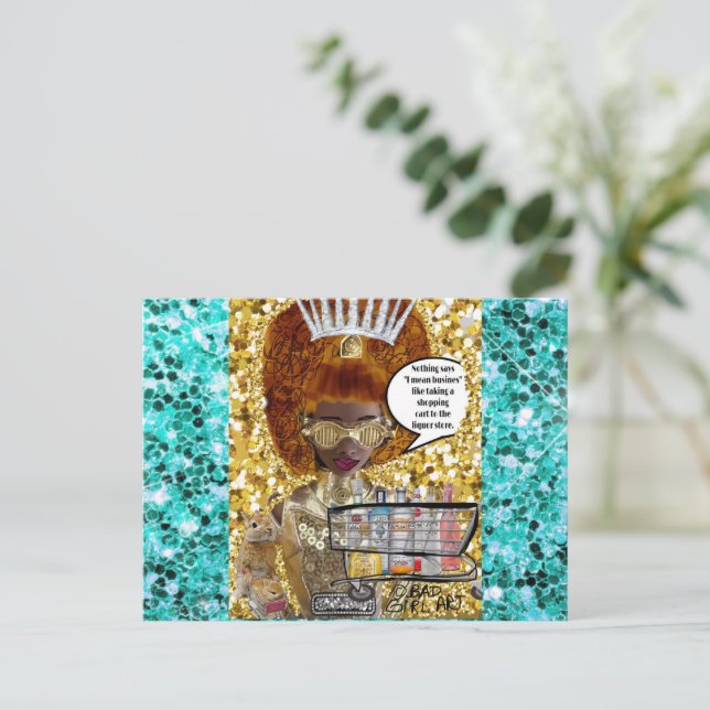 Postal (Anverso de pie)