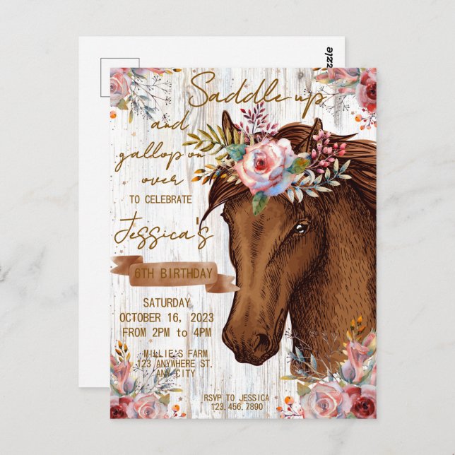 Postal (Anverso / Reverso)