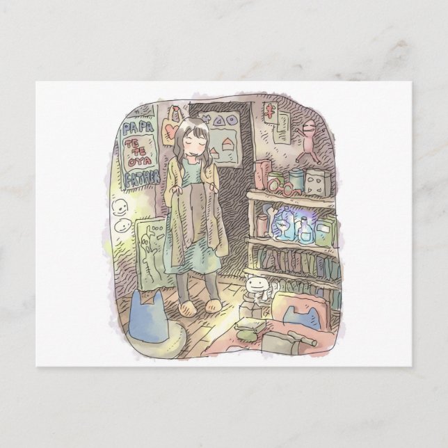 POSTAL さやしごじ (Anverso)