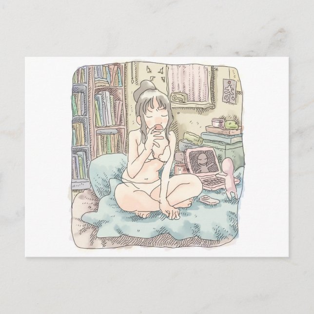 POSTAL さ な な に じ (Anverso)