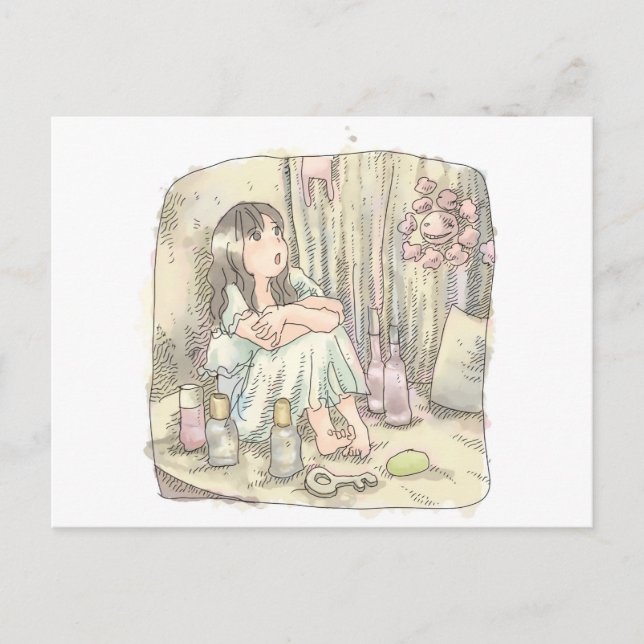 POSTAL さ な な や じ (Anverso)